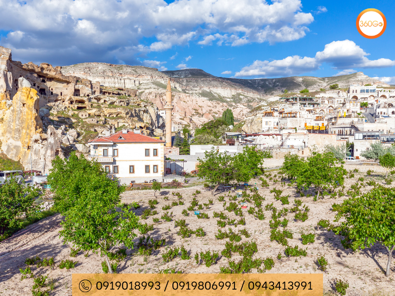 Çavuşin là một ngôi làng cổ yên bình - Du lịch 360Go 